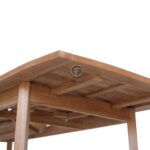 Extendable Garden Table in Natural Teak - Image 9