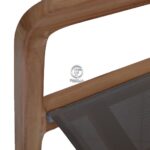 Jepara Rocking Chair in Grey Textilene and Solid Teak - Image 7