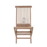 Garden set 240-300 cm table + 8 teak folding chairs - Image 6