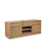 Natural Teak Wood TV Table